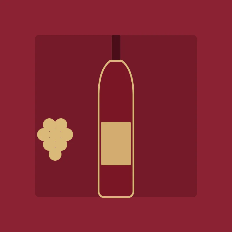 Cépages de vin rouge : grappes de raisin noir sur la vigne