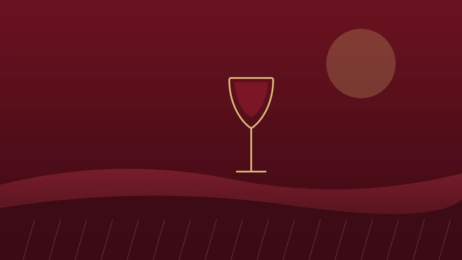 Dégustation de vin partagée à table avec deux verres de rouge