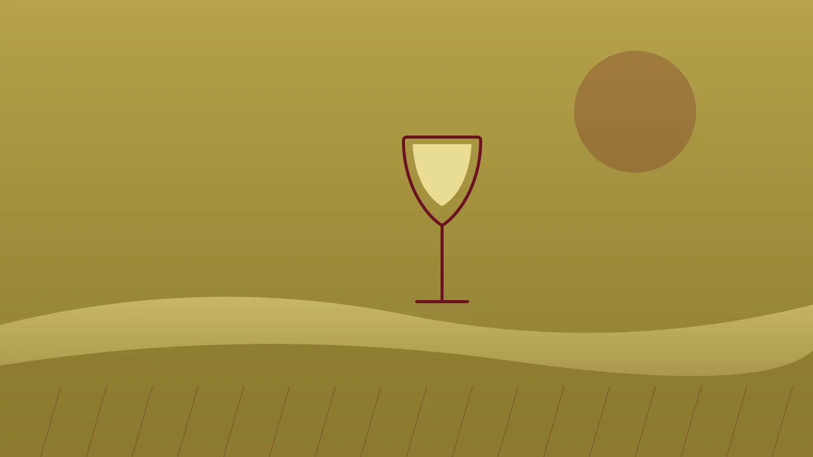 Vin blanc de la vallée du Rhône et coteaux ensoleillés